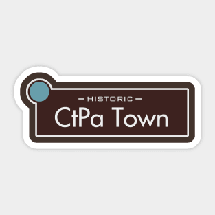 CtPa Town Sticker